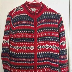 Vintage Heirloom Collectibles Ramie/Cotton Blend Zip-Up Size S Cardigan-Gorgeous
